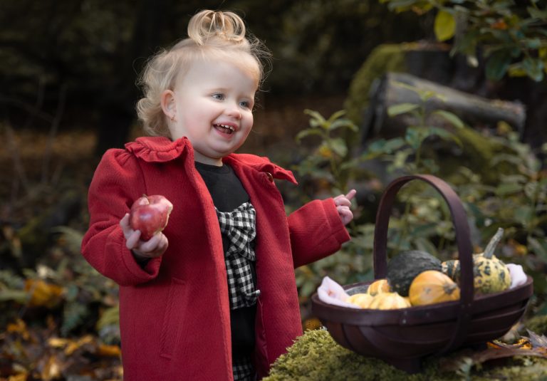 Family Photography Shoot with little girl